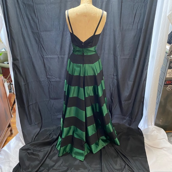 Vintage green&black - evening junior miss registered original design F.O.G.A. - Picture 12 of 16